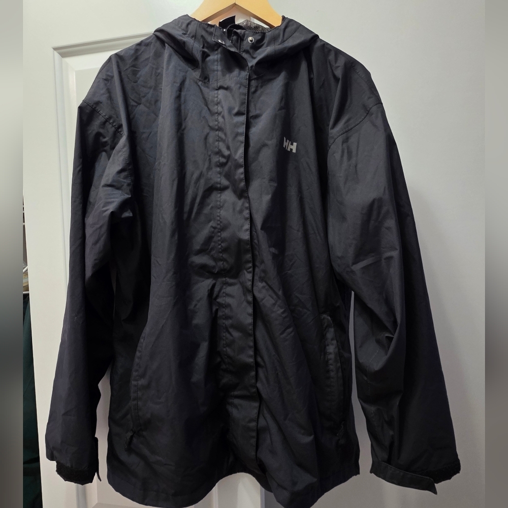 Helly Hansen Womens Black Raincoat 2XL